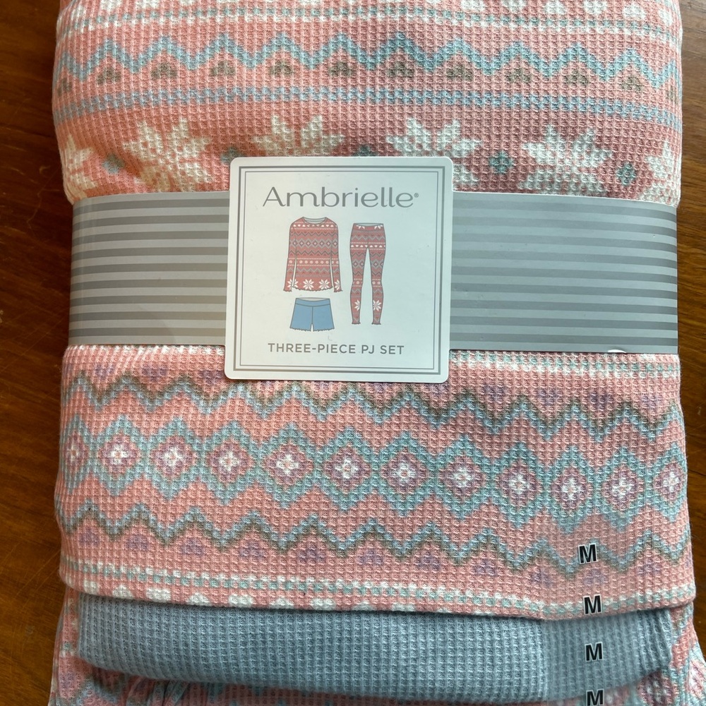 3-pc womens pajama set
